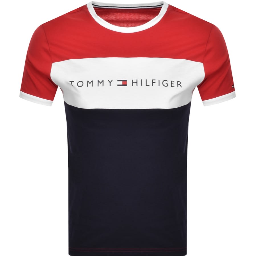 Alternative Image for ProductTommy Hilfiger Lounge Logo Flag T Shirt Red1